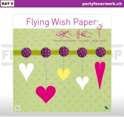 Flying Wish Paper - Motiv Hearts II