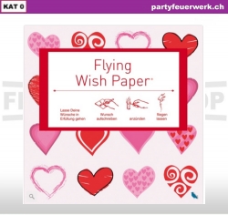 Flying Wish Paper - Motiv Mini Hearts